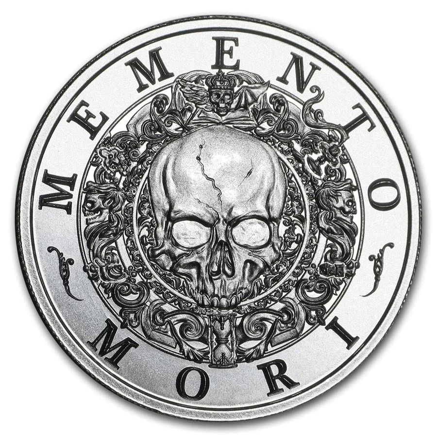 2 oz Silver Round - Latin Allure Series: Memento Mori - Sealed APMEX