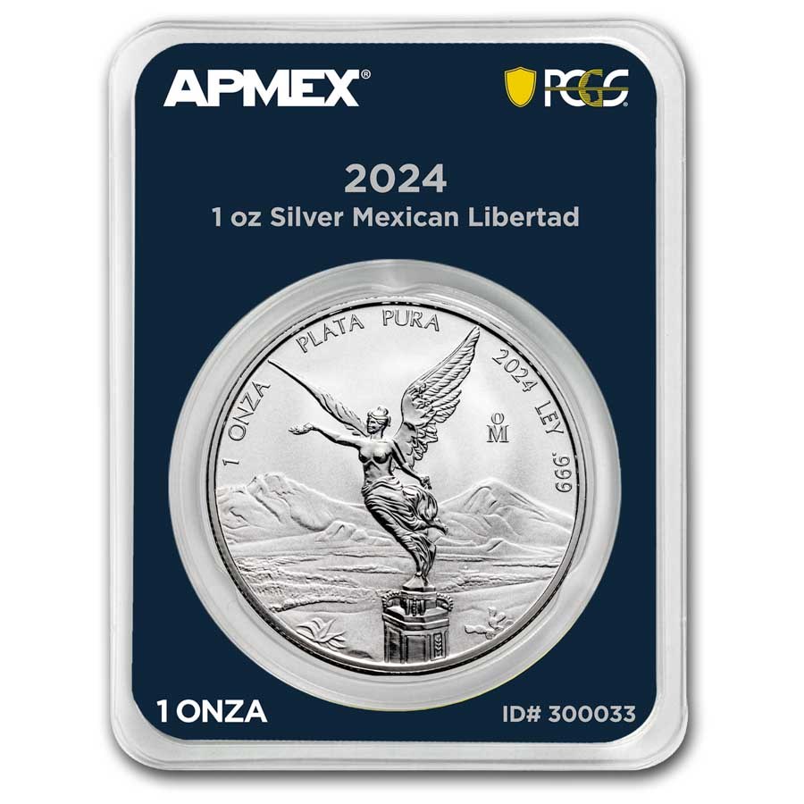 2024 Mexico 1 oz Silver Libertad Mint Direct Premier PCGS First Strike Coin