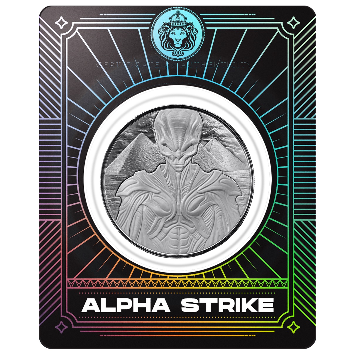 2025 Samoa Alien Series – Alien Architects Alpha Strike 1 oz .999 Silver BU