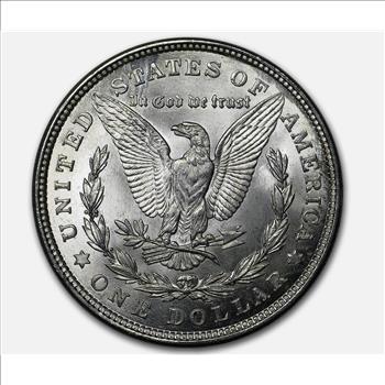 1921 Morgan Silver Dollar BU Coin 100th Anniversary Card - 1921-2021 TEP Holder