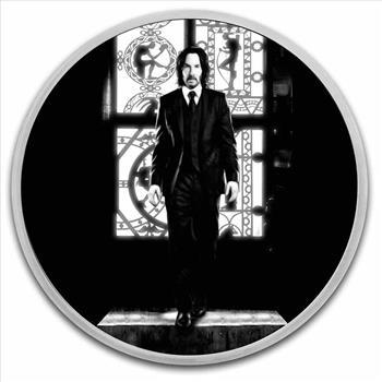 John Wick 1 oz .999 Fine Silver Bullion - Baba Yaga Round in TEP