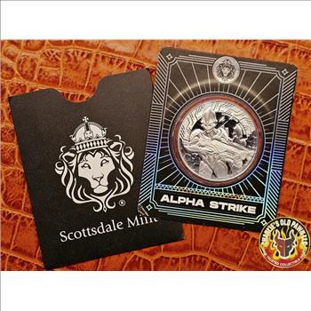 2024 Samoa 1 oz .999 Silver Aliens in Alpha Strike Certi-Lock® (BU)