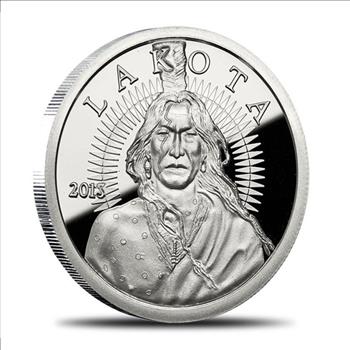 Lakota Silver “Crazy Horse” | 1 oz .999 Fine Proof Silver Round
