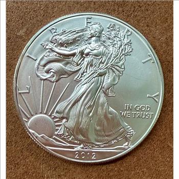 2012 1 oz American Silver Eagle BU