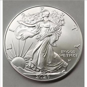 2026 1 oz American Silver Eagle Coin BU