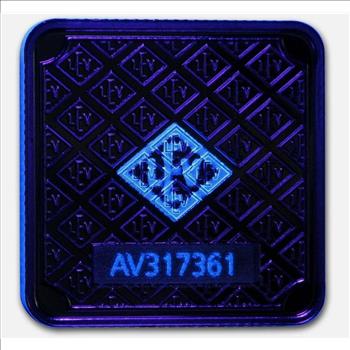 10 gram Silver Square - Geiger Edelmetalle (Encapsulated w/Assay)