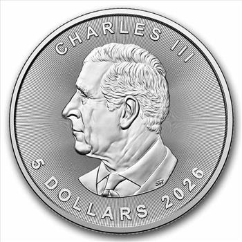 2026 Canada 1 oz Silver Maple Leaf BU