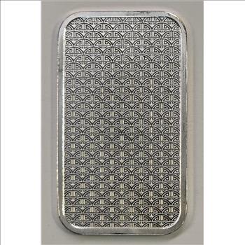 1 oz Silver Bar - Samurai - .999 Fine Silver Bar 