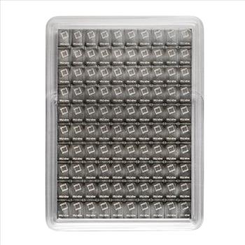 100 Gram Silver Valcambi CombiBar 100 x 1 Gram .999 Fine Silver