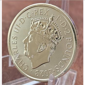2023 Great Britain 1 oz Silver Britannia BU (King Charles III) A#001