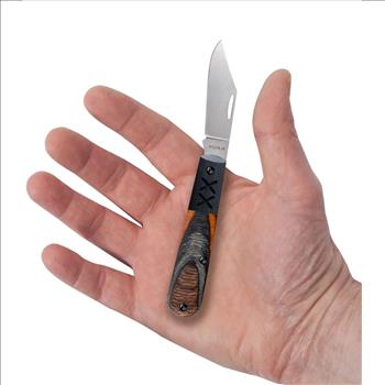 Case XX Crossroads XR Sloped Ember Glow DymaLux Wood Black G-10 Barlow 53166