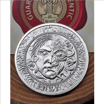Seven Deadly Sins -Envy - 1 oz Silver Pure .999 Silver Round BU