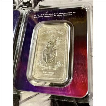 John Wick® 1 oz Silver Continental Bullion Bar .999 Fine Silver in TEP