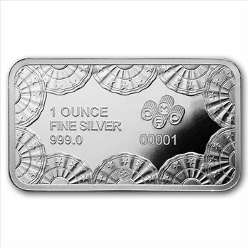 1 oz Silver Bar - PAMP 250th Anniversary of the USA