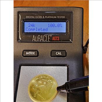 John Wick® 1 oz Silver Continental High Relief Coin 24kt Gold Gilt in Capsule