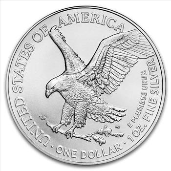 2025 1 oz American Silver Eagle - MintDirect Single Coin in TEP