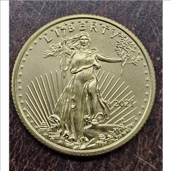 2021 1/4 oz American Gold Eagle BU - Type 1