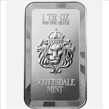 1 oz .999 Fine Silver Liberty League Colorized Bullion Art Bar