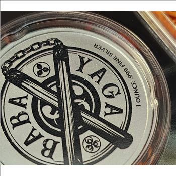 John Wick® 1 oz Silver Baba Yaga Round in TEP Holder