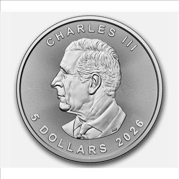 2026 Canada 1 oz Silver Maple Leaf BU