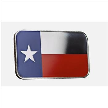 1 oz United States Flags Series - TEXAS - Full Color .999 Silver Bar