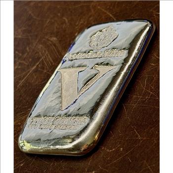 5 oz Silver Bar - Scottsdale Mint Imperium V - .999 Silver Cast Bullion Bar