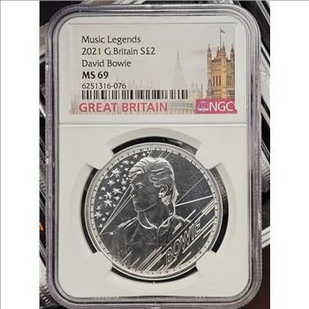 2021 Great Britain 1 oz .999 Silver 