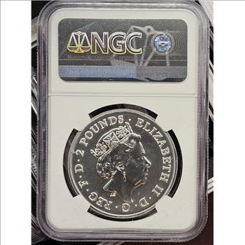 2021 Great Britain 1 oz .999 Silver 