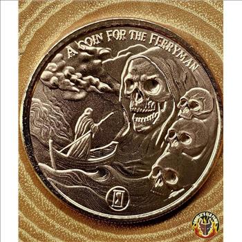 1 oz Copper Round - Tales of Old: A Coin for the Ferryman