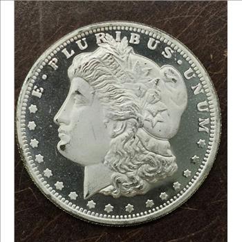 1/2 Troy oz Morgan Design Round .999 Fine Silver Round - Golden State Mint