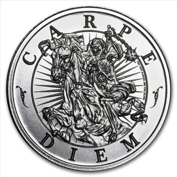 2 oz Silver Round - Latin Allure Series: Memento Mori - Sealed APMEX