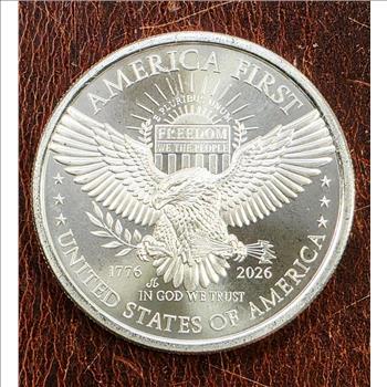 1 oz Silver Round - America First 