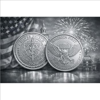 1 oz Silver Round - America First 
