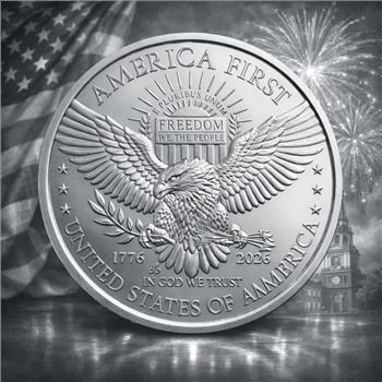 1 oz Silver Round - America First 