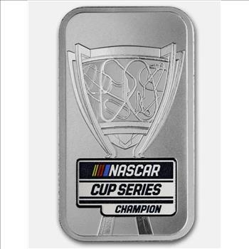 NASCAR Phoenix Championship Cup 1 oz Silver Bar PAMP in Assay