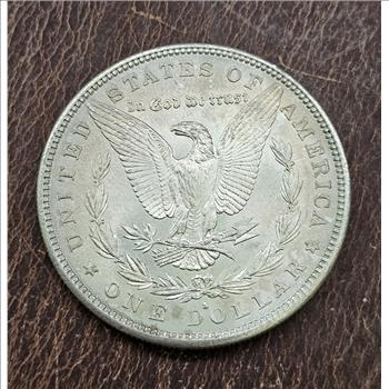 1882 S Morgan PL Silver Dollar $1 Coin Cond. AU-UNC