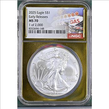 2025 American Eagle Early Releases $1 Coin NGC MS 70
