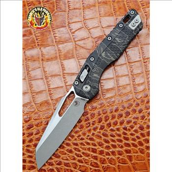 Microtech Standard Issue MSI Folding Knife-Tiger Camo Injection Molded Handle - Apocalyptic Standard S/E Blade