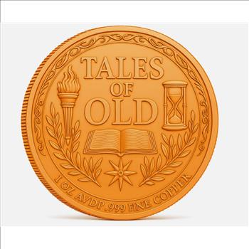 1 oz Copper Round - Tales of Old: A Coin for the Ferryman
