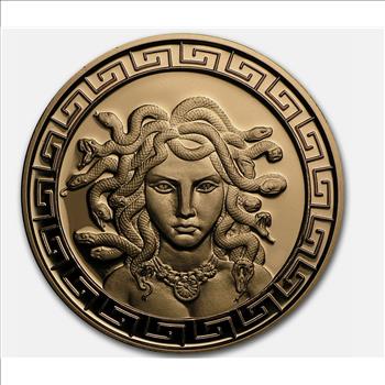 1 oz Copper Round - Medusa