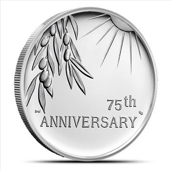 2020 1 oz End of WWII 75th Anniversary Silver Medal (Box + CoA)