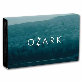 4 oz .999 Fine Silver Bar - Ozark $100 Bill (w/Box & COA)
