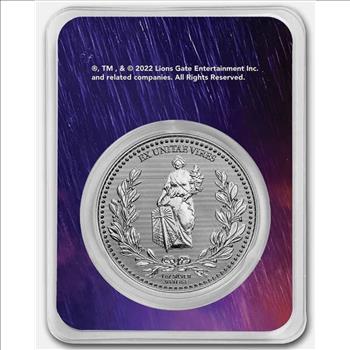 John Wick 1 oz Silver Continental Coin in TEP