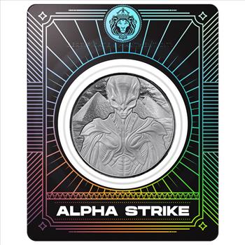 2025 Samoa Alien Series – Alien Architects Alpha Strike 1 oz .999 Silver BU