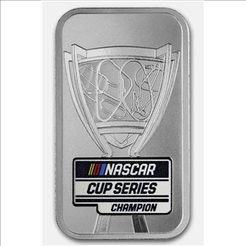1 oz .999 Ag Silver Bar - NASCAR Cup Series Championship - Lenticular TEP