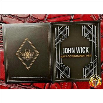 John Wick 1 oz Silver Skull - Death Card Bar - Rules of Engagement (Time of the Duel)