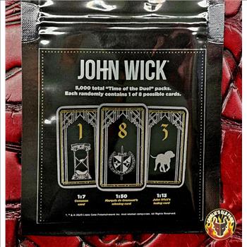 John Wick 1 oz Silver Skull - Death Card Bar - Rules of Engagement (Time of the Duel)