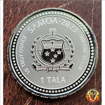 2023 Samoa Jesus The Teacher 1/2 oz .999 Silver Coin In Capsule in SDM Bag