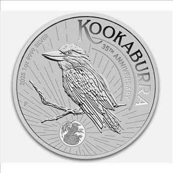 2025 Australia 1 oz Silver Kookaburra 35th Year MintDirect Premier+PCGS FS - TEP