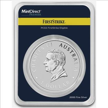 2025 Australia 1 oz Silver Kookaburra 35th Year MintDirect Premier+PCGS FS - TEP